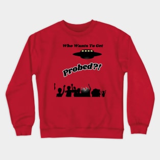 Probed Design Crewneck Sweatshirt